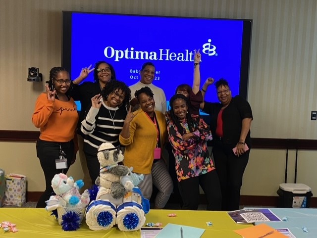 Optima Health hosts baby shower to support expectant mothers